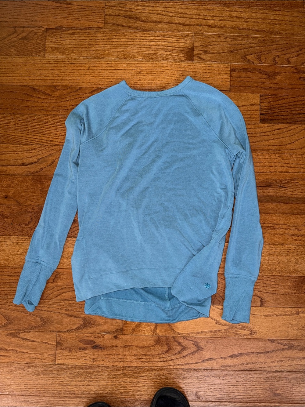 Athleta Light Blue Crewneck super soft sweatshirt